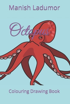 Paperback Octopus: Colouring Drawing Book