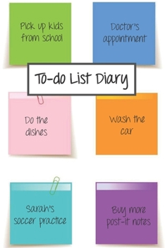 Paperback To Do List Diary: Keep track of all your events Book