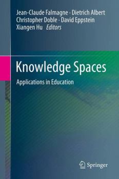 Hardcover Knowledge Spaces: Applications in Education Book