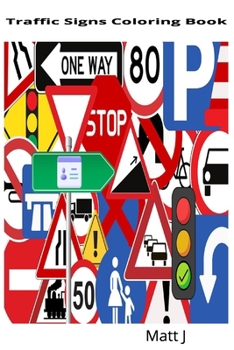 Paperback Traffic Signs Coloring Book