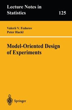 Paperback Model-Oriented Design of Experiments Book