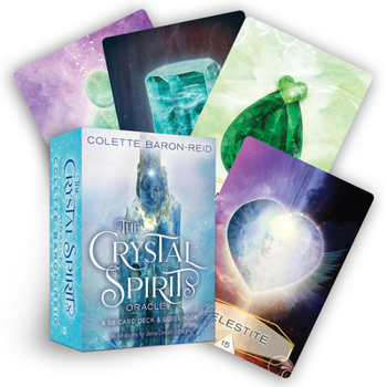 Cards Crystal Spirits Oracle: A 58-Card Deck and Guidebook for Crystal Healing Messages, Divination, Clarity, and Spiritual Guidance Book