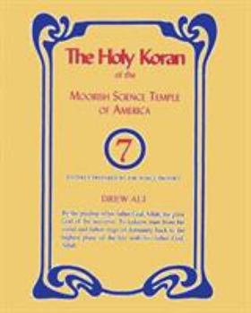 Paperback The Holy Koran of the Moorish Science Temple of America [Large Print] Book