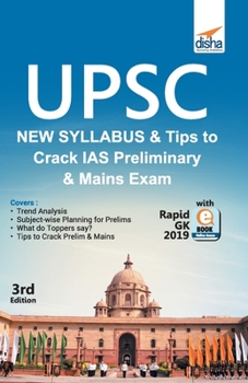 Paperback UPSC New Syllabus & Tips to Crack IAS Preliminary and Mains Exam with Rapid GK 2019 ebook 3rd Edition Book