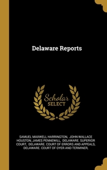 Hardcover Delaware Reports Book