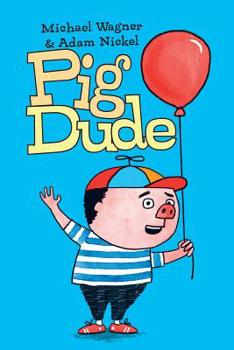 Paperback Pig Dude [Large Print] Book