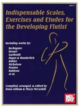 Paperback Indispensable Scales, Exercises & Etudes-Developing Flutist Book