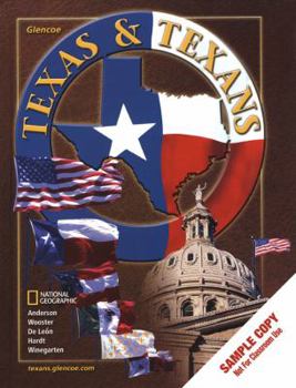 Hardcover Texas and Texans, Student Edition Book
