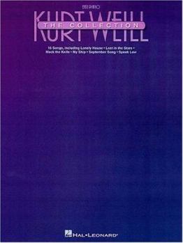 Paperback The Kurt Weill Collection Book