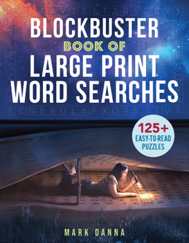 Paperback Blockbuster Book of Large Print Word Searches Book