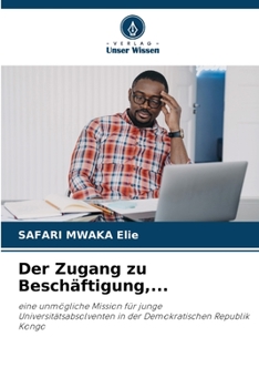Paperback Der Zugang zu Beschäftigung, ... [German] Book