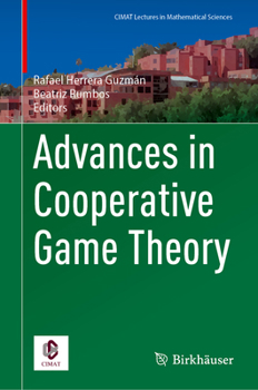 Hardcover Advances in Cooperative Game Theory Book