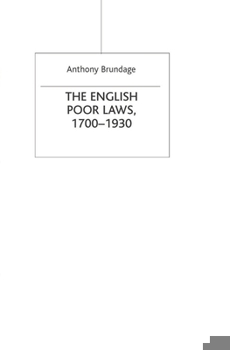 Paperback The English Poor Laws 1700-1930 Book