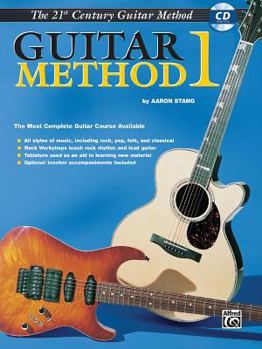 Paperback Belwin's 21st Century Guitar Method 1: The Most Complete Guitar Course Available, Book & CD Book
