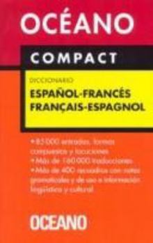 Paperback Océano Compact Diccionario Español - Francés / Français - Espagnol (Spanish and French Edition) [Spanish] Book