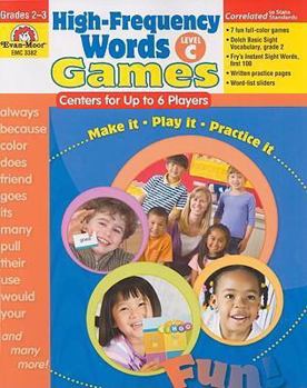 High-Frequency Words: Center Games for Up to 6 Players, Level C