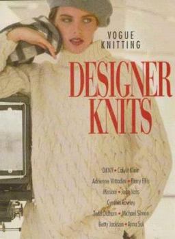 Hardcover Vogue(r) Knitting Designer Knits Book