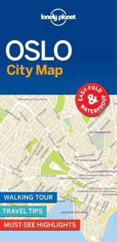 Map Lonely Planet Oslo City Map Book