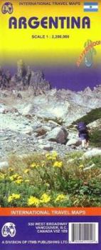 Waterproof Argentina Map by ITMB (International Travel Country Maps: Argentina) (English and Spanish Edition)