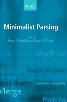 Hardcover Minimalist Parsing Book