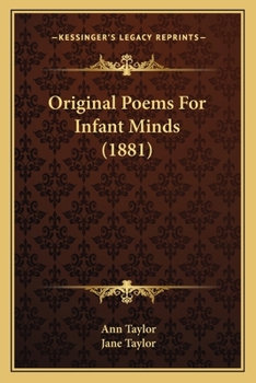 Paperback Original Poems For Infant Minds (1881) Book