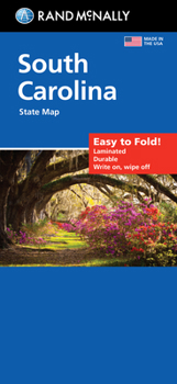 Map Rand McNally Easy to Fold: South Carolina State Laminated Map Book