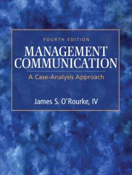 Hardcover Management Communication: A Case-Analysis Approach Book