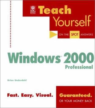 Paperback Teach Yourself Microsoft Windows 2000 Professional Book