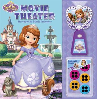 Hardcover Disney Sofia the First Movie Theater Storybook & Movie Projector, Volume 15 Book