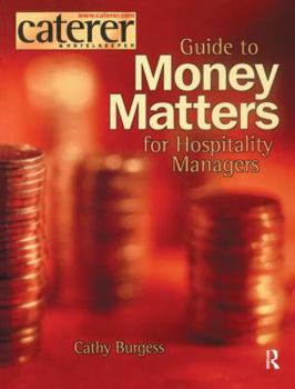 Hardcover Money Matters for Hospitality Managers Book