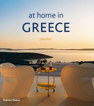 Hardcover At Home in Greece Book