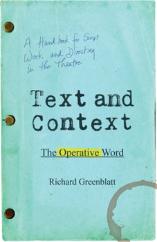 Paperback Text and Context: The Operative Word Book