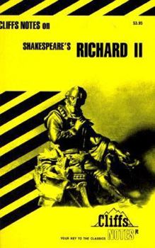 Paperback Cliffsnotes on Shakespeare's Richard II Book