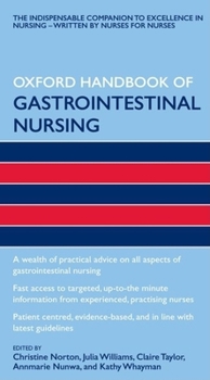 Paperback Oxford Handbook of Gastrointestinal Nursing Book