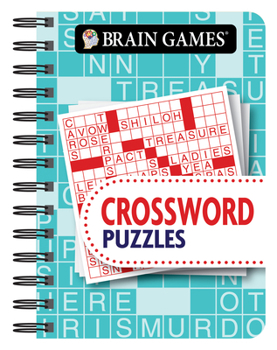 Spiral-bound Brain Games - To Go - Crossword Puzzles Book