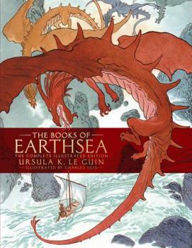 Hardcover The Books of Earthsea: The Complete Illustrated Edition Book