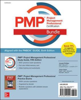 Paperback Pmp Project Management Professional Certification Bundle [With CD (Audio)] Book