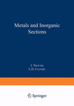 Paperback Metals and Inorganic Sections Book