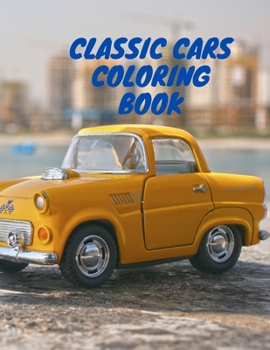Classic Cars Coloring Book