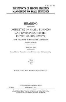 The impacts of federal fisheries management on small businesses
