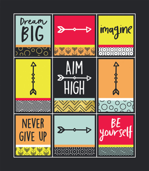 Paperback Aim High Prize Pack Stickers Book