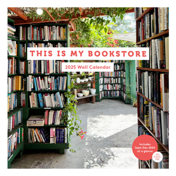 Calendar This Is My Bookstore 2025 Wall Calendar Book