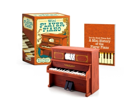 Paperback Mini Player Piano: With Sound & Moving Keys! Book