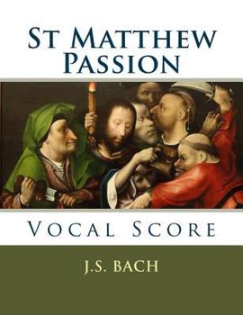 Paperback St Matthew Passion: Vocal Score Book