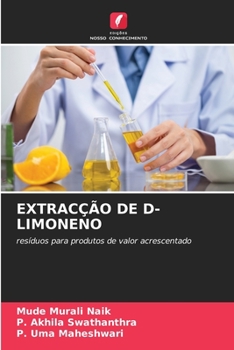 Paperback Extracção de D-Limoneno [Portuguese] Book