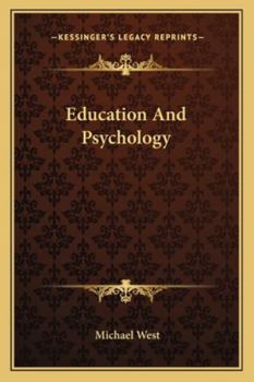 Paperback Education And Psychology Book