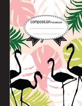 Paperback Composition Notebook, 8.5 x 11, 110 pages: Flock yeah: (School Notebooks) Book