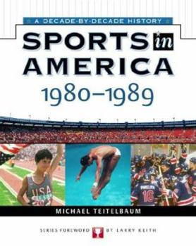 Hardcover Sports In America: 1980 To 1989 Book