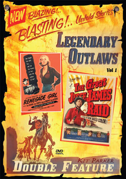 DVD Legendary Outlaws: Volume 1 Book