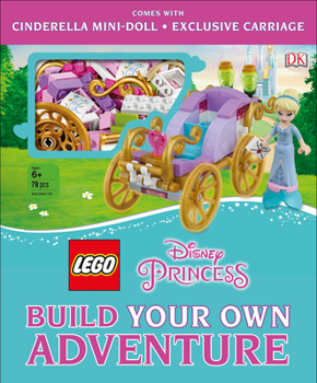 Hardcover Lego Disney Princess: Build Your Own Adventure Book